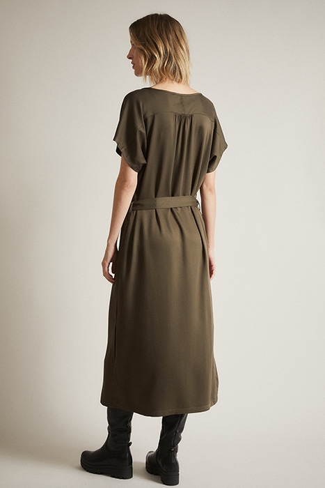 SATIN-KLEID IVY GREEN 2