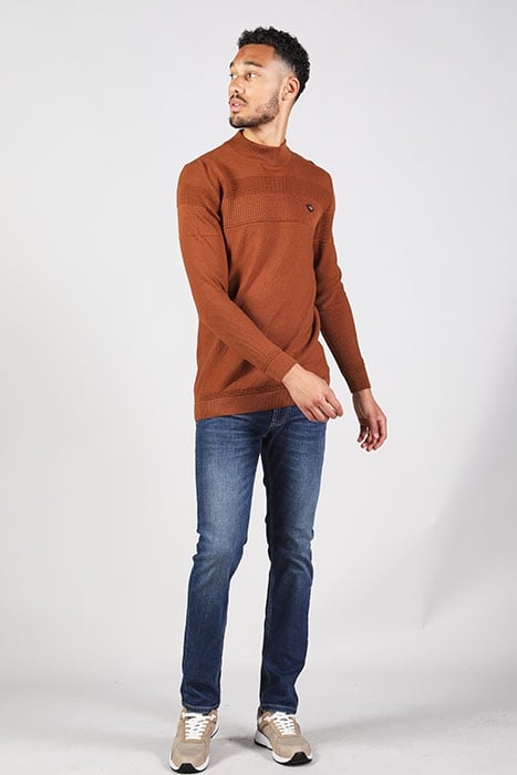 KNITWEAR RUSTY BROWN 6