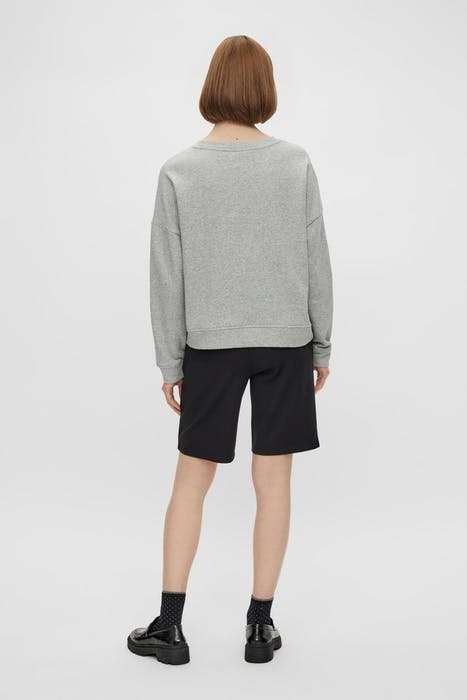 PCCHILLI SUMMER LS SWEAT D2D LIGHT GREY MELANGE 3