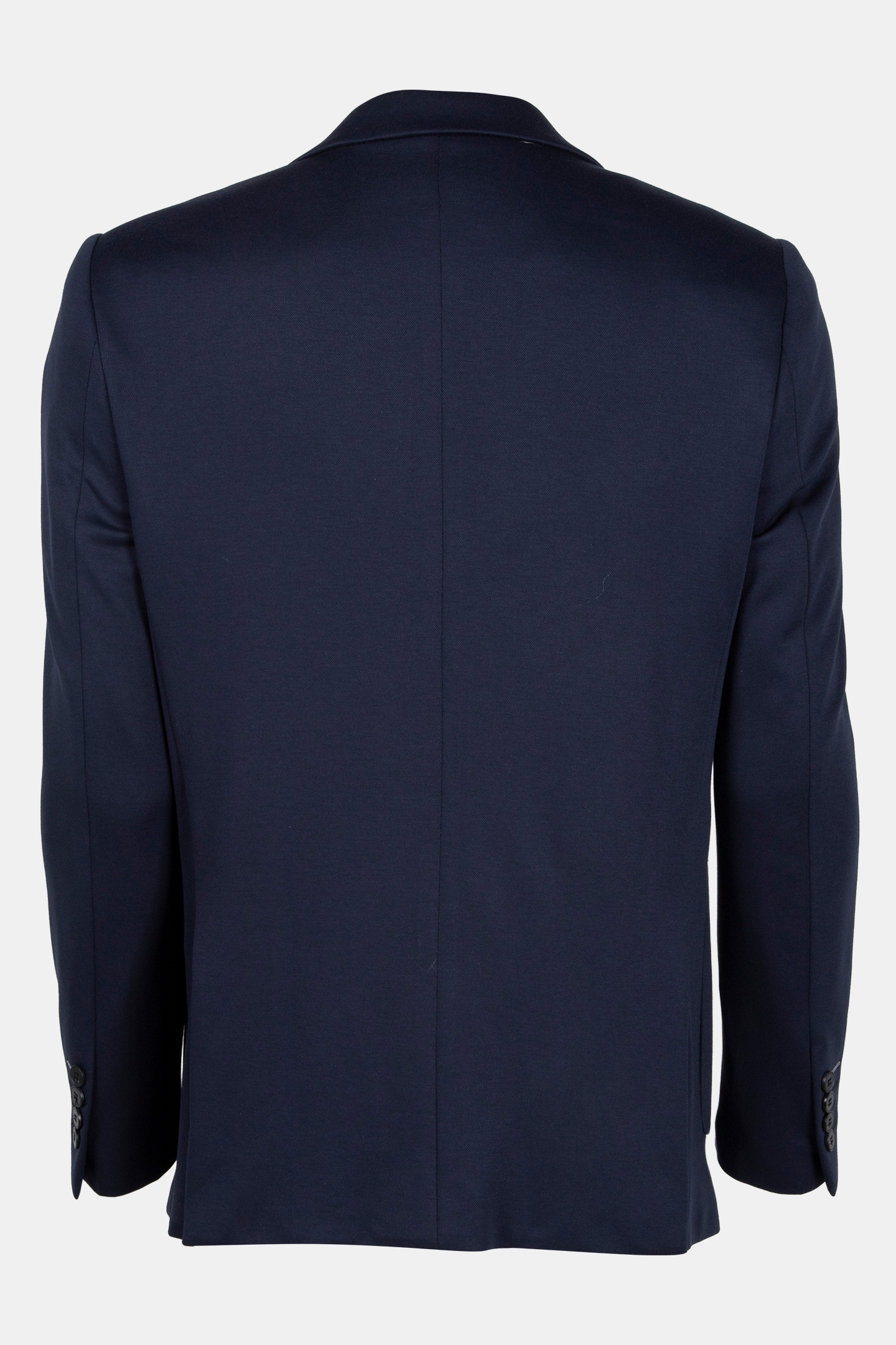 2 BUTTON JACKET JERSEY KNIT PATCH POCKETS NAVY 4