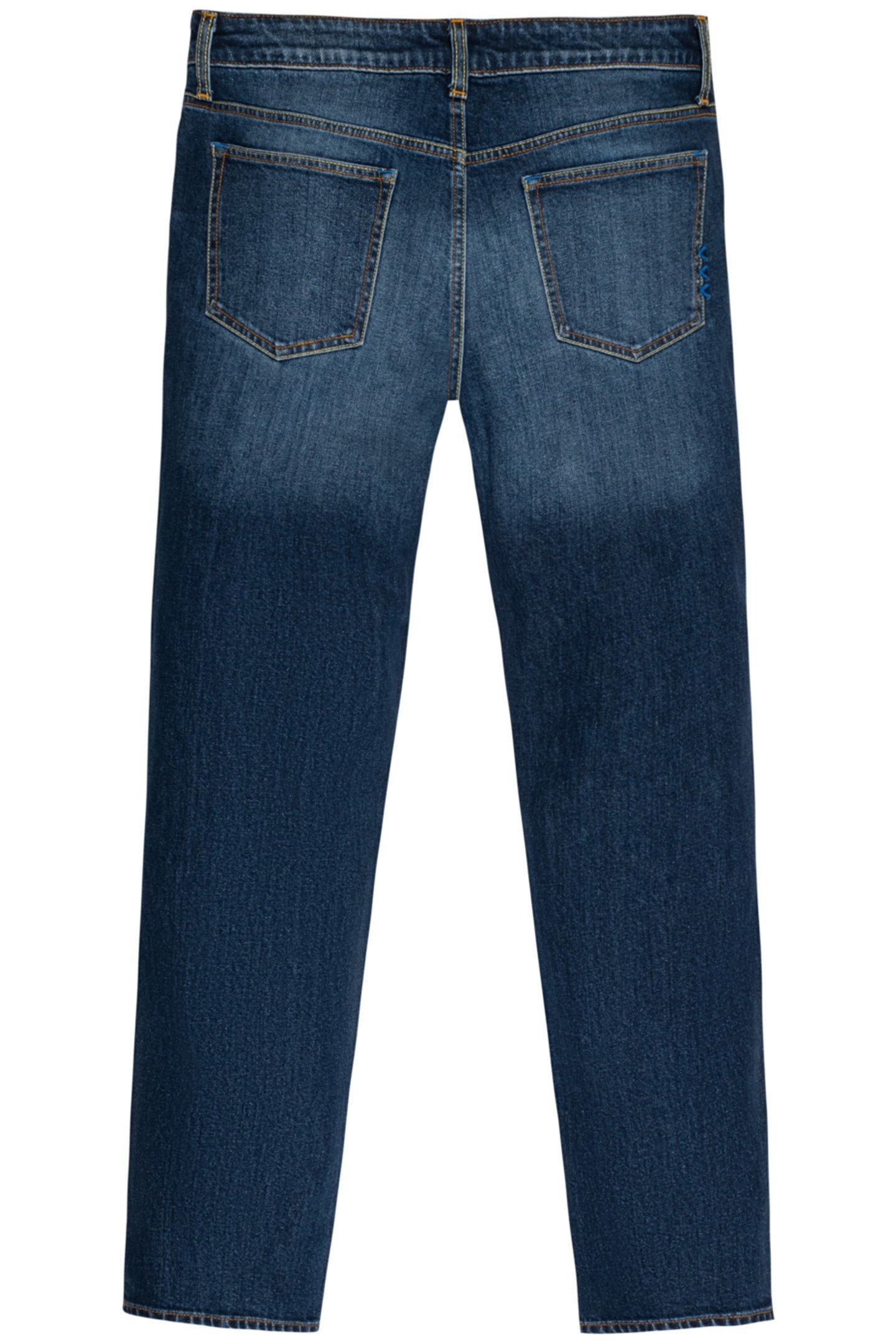 STRAIGHT FIT VAN HORN JEAN NAVY/BRIGHT 2
